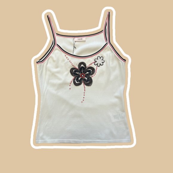 Laural Beeds Spaghetti Vest - Picture 1 of 5